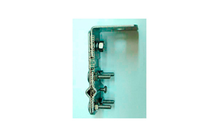 KF110. Suporte de a&ccedil;o inoxidable para espelho...