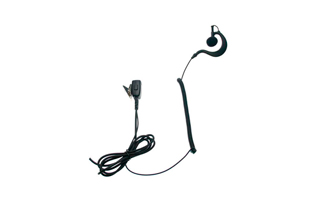 PIN29S2 NAUZER Micro-Auricular pinganillo tipo orejera, PTT para walkies ICOM