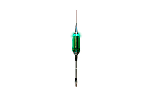 SIRIO P-5000-38 LED Antena CB 27 Mhz. Con iluminacin LED en TX. Conector 3/8 formato Americano