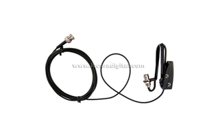 NAGOYA RB-CLP Soporte para cristal para antenas de walkie con conectores BNC