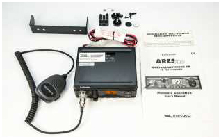 ARESBLACK. Emisora CB 27 Mhz marca LAFAYETTE modelo ARES BLACK. AM/FM 4 Watios. Color NEGRO.
