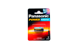    PANASONIC CR123 bateria lítio 3V.   1 unidade não...