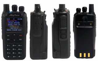 ANYTONE AT-D878UV Walkie DMR radioaficion 144/430 Mhz con APRS digital y analgico Roaming compatible con MOTOTRBO Tier 1 y 2.