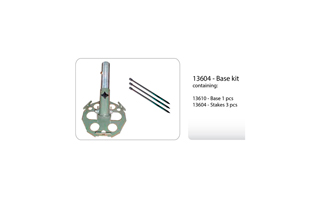 13604 Base kit especial para sujetar mastil de carbono MODULAR MAST ULTRALIGHT