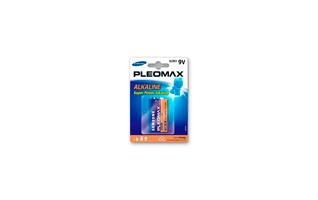 LRS6F22B. Pila alcalina SAMSUNG PLEOMAX tipo 6F22 de...