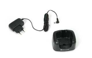 Midland CARGA-G9 Cargador original Midland de sobremesa inteligente con cazuela para Walkie Talkie Midland G9-PRO y G9-PLUS 