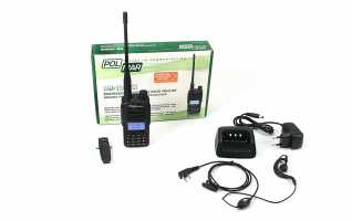 POLMAR DB10-MKII Walkie Talkie Doble Banda 144 / 146 VHF-430 / 440 UHF