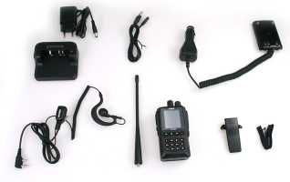 DJ-MD-5X-EG ALINCO Walkie doble banda VHF-UHF, DMR + analógico GPS