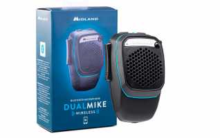 MIDLAND DUAL MIKE WIRELESS  Micrófono inalámbrico dual CB+Bluetooth para smartphone