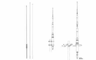 HIMALAYA WB PRESIDENT Antena fibra de vidreo 1/2 Onda sin radiales CB-HF cubre la frecuencias de 22-30 Mhz, longitud de la antena 5,27 mts,  ganancia 8 dBi.