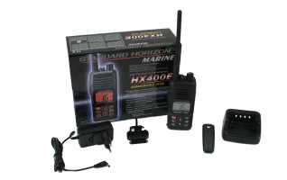 STANDARD HORIZON HX-400-E Walkie VHF banda Marina IPX8 sumergible