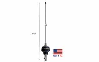 PROCOMM IMP-3000 Antena rosca 3/8 vehiculo radiante CB27 Longitud 90cm