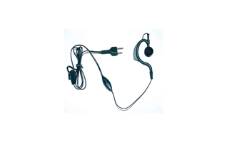 PIN19S. Micro black Earmuff Headset PTT for walkies...