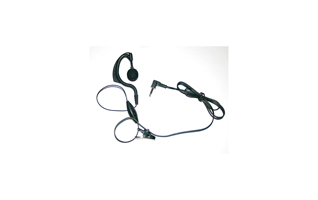 PIN19-Y. Flexible soft ear hook microphone, PTT button...