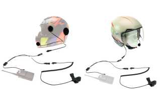 NAUZER KIM 6655K KIT Moto para walkies Kenwood casco cerrado o abierto