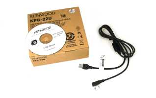 KENWOOD KPG22UM Cable original programación USB para walkies de 2 pins