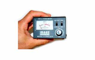 Maas Medidor R.O.E. / Watimetro 100 w. 26-30 Mhz.