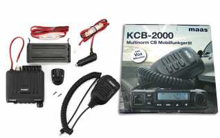MAAS KCB 2000 Emisora CB 27 Mhz 40 canales AM/FM