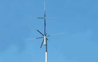 MFJ2389 Antena Vertical 8 bandas 80, 40, 20, 15, 10, 6, 2M 70CM  