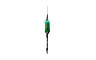 SIRIO P-5000-38 LED Antena CB 27 Mhz. Con iluminación LED en TX. Conector 3/8 formato Americano 