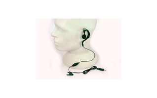 PIN19PKT Micro Auricular Orejera negro PTT para walkies KENWOOD PKT-23