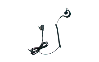 PIN29-R3R NAUZER Micro-Auricular orejera cable rizado PTT walkie TL-44 y UV-3R