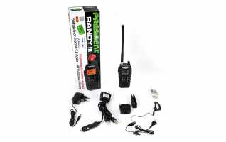 RANDY-III PRESIDENT Portatil AM/FM walkie CB 27 Bateria Litio 1800 mAh