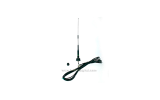 NAGOYA S45B KIT 1 + CABLE LC55 + BASE BL01.  !! IDEAL PARA INSTALACION EN VEHICULOS Y SOPORTES !! Antena bibanda 140-150 / 430-460 MHz VHF/UHF. 2.15 / 3.5 dB.  max. potencia 150 w. Color Negro.