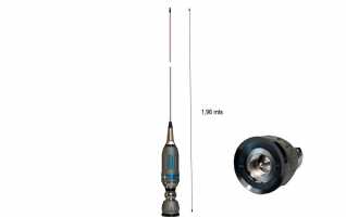 TURBO-5000-PL SIRIO Antena CB 27 Mhz longitud 1965 mm conector PL