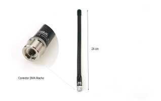 Z47294 ZODIAC Antena Helicoidal de 80 Mhz para walkie PROWA80