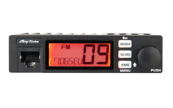 ANYTONE SMART II Station para uso gratuito CB 27 Mhz 40 canais