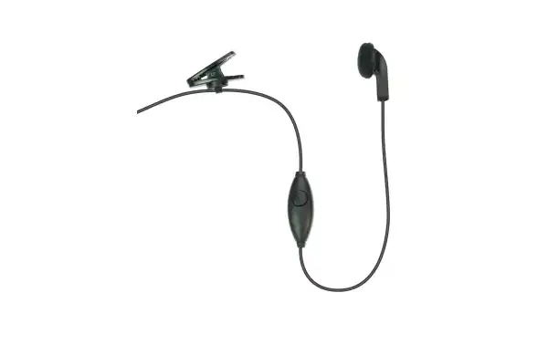 PIN-17-K Micro- Auricular PTT cable liso para KENWOOD . Pinganillo PTT. 