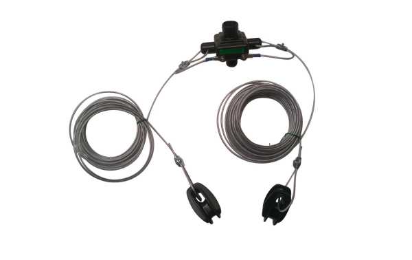 Antena dipolo tipo WINDOM DDK-15 bandas 10-20-40 metros