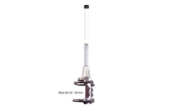 BANTEN14391 Vertical dipole antenna 746-960 Mhz fiber 40 cm. It is an omnidirectional vertical high gain professional dipole antenna for 4G LTE, RFI, SIGFOX and IoT (Internet of Things) system