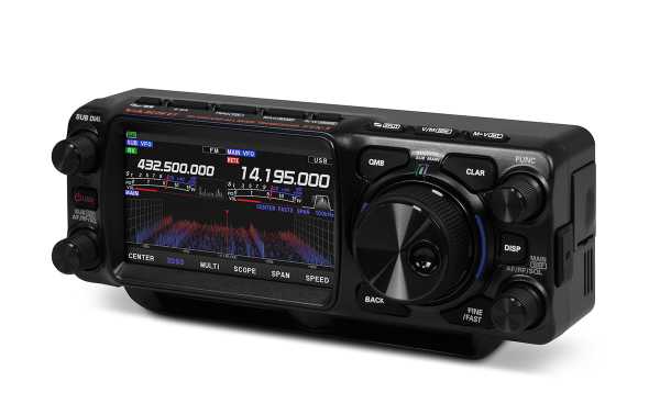 Estação de rádio móvel YAESU FTX-1FIELD QRP e SDR Multi HF / 50/144/430 Mhz