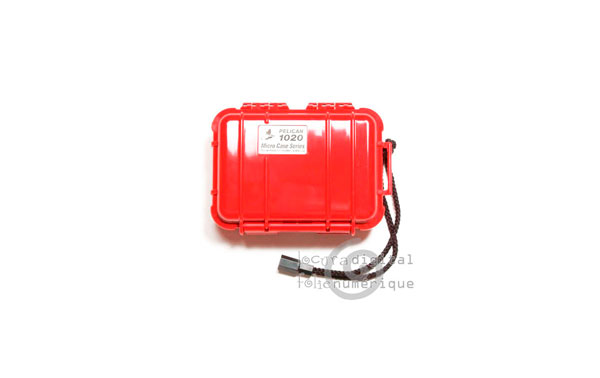  1020-025-170 Micro-Maleta de protección Rojo - Opaca
