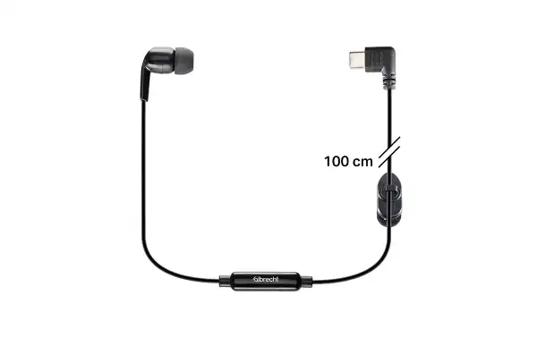 ALBRECHT TECTALK A2965601 Micro-Auricular PTT tipo botón al oido para walkie BIZ