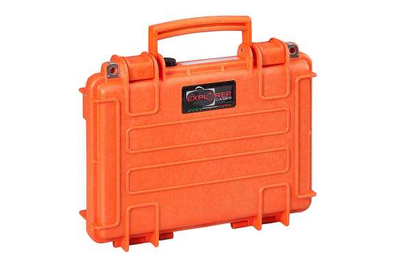 3005O Maleta Explorer color naranja con espuma Int L300 x A210 x P58