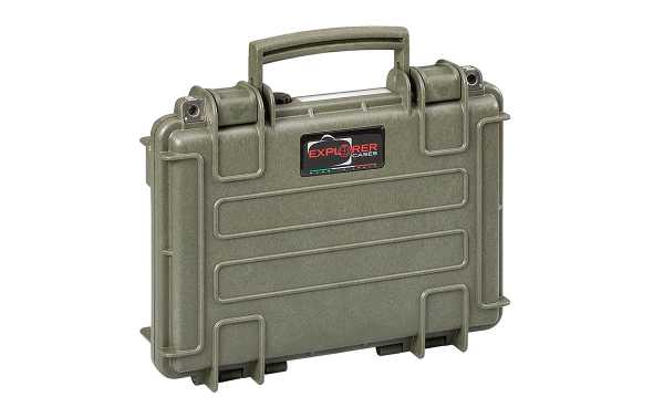 3005GE Explorer Suitcase Green without Foam Int L300 x W210 x D58