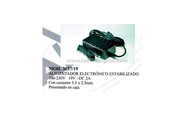 ALIMENTADOR  ELECTRONICO ESTABILIZADO IDEAL PARA ORDENADORES DE COLEGIO TOSHIBA