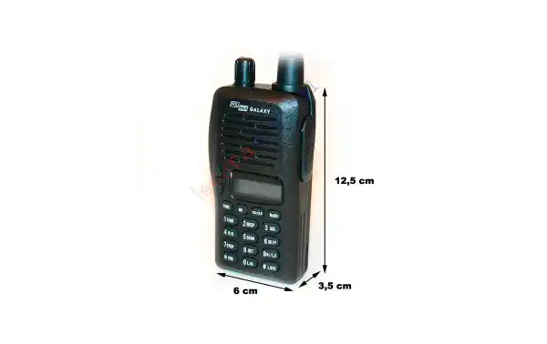 POLMAR GALAXY VHF 144 MHZ HANDHELD + EARPHONE FOR FREE!!
