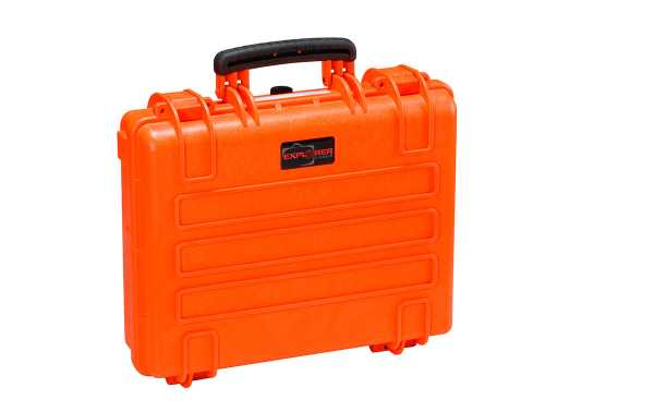 4412OE Valise orange Explorer sans mousse Int. L445 x A345 xP125