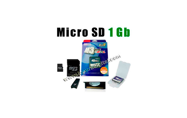 M3 DS Real rumble pack cartridge Version + Micro SD 1 Gb