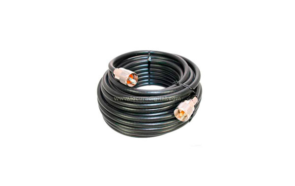 5D2V15 COMET cable coaxial alta calidad con PL desmontable - 15 metros