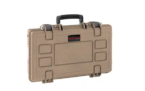 Étui Explorer 5212HL-DE, couleur désert, sans mousse, 55 x 14,5 x 35 cm