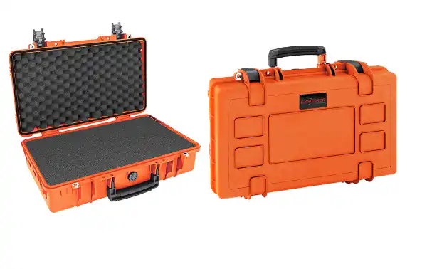 Étui Explorer 5215HL-O, couleur orange avec mousse, 55 x 17 x 35 cm