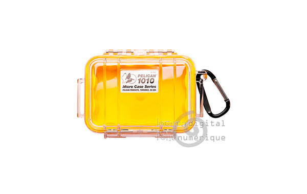 1010-027-100 Micro-Maleta de protección Transparente - Amarilla