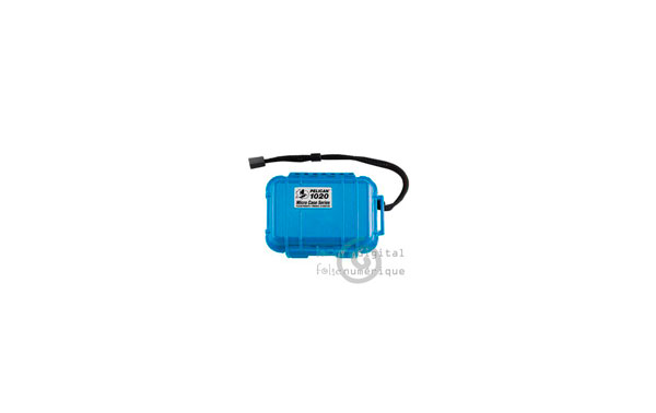 1020-025-120E Micro-Maleta de protección Azul - Opaco