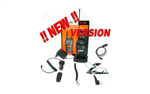 Walkie Talkie LUTHOR TL55 KIT7 DUALBAND VHF/UHF