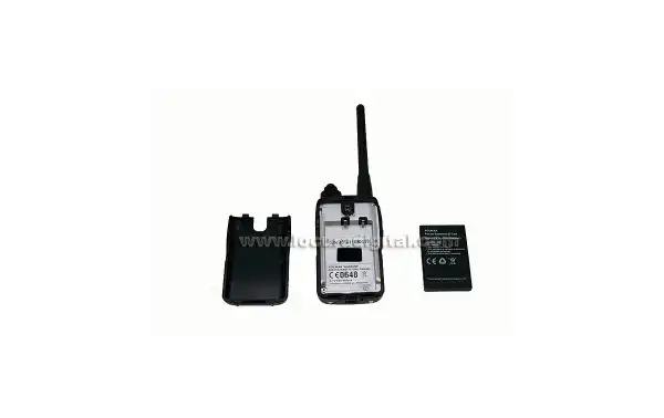 Polmar Shadow Walkie de uso libre PMR 446 + Cargador + Bateria de Litio. Canales dispoibles 8 + 8. Incluye pinganillo
